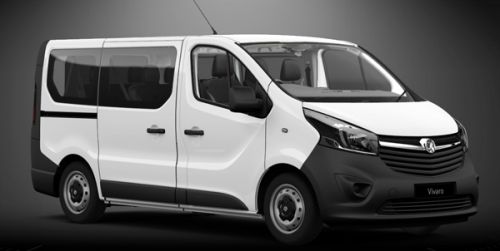 new vauxhall vivaro minibus 9 seater