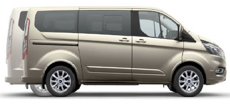 ford tourneo 9 seater dimensions