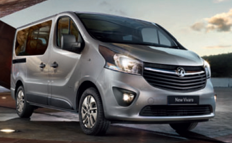 vauxhall vivaro 9 seater